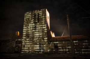 Lorenzo Saracino Video Mapping R.E.F. 2015 Casale San Pietro35       